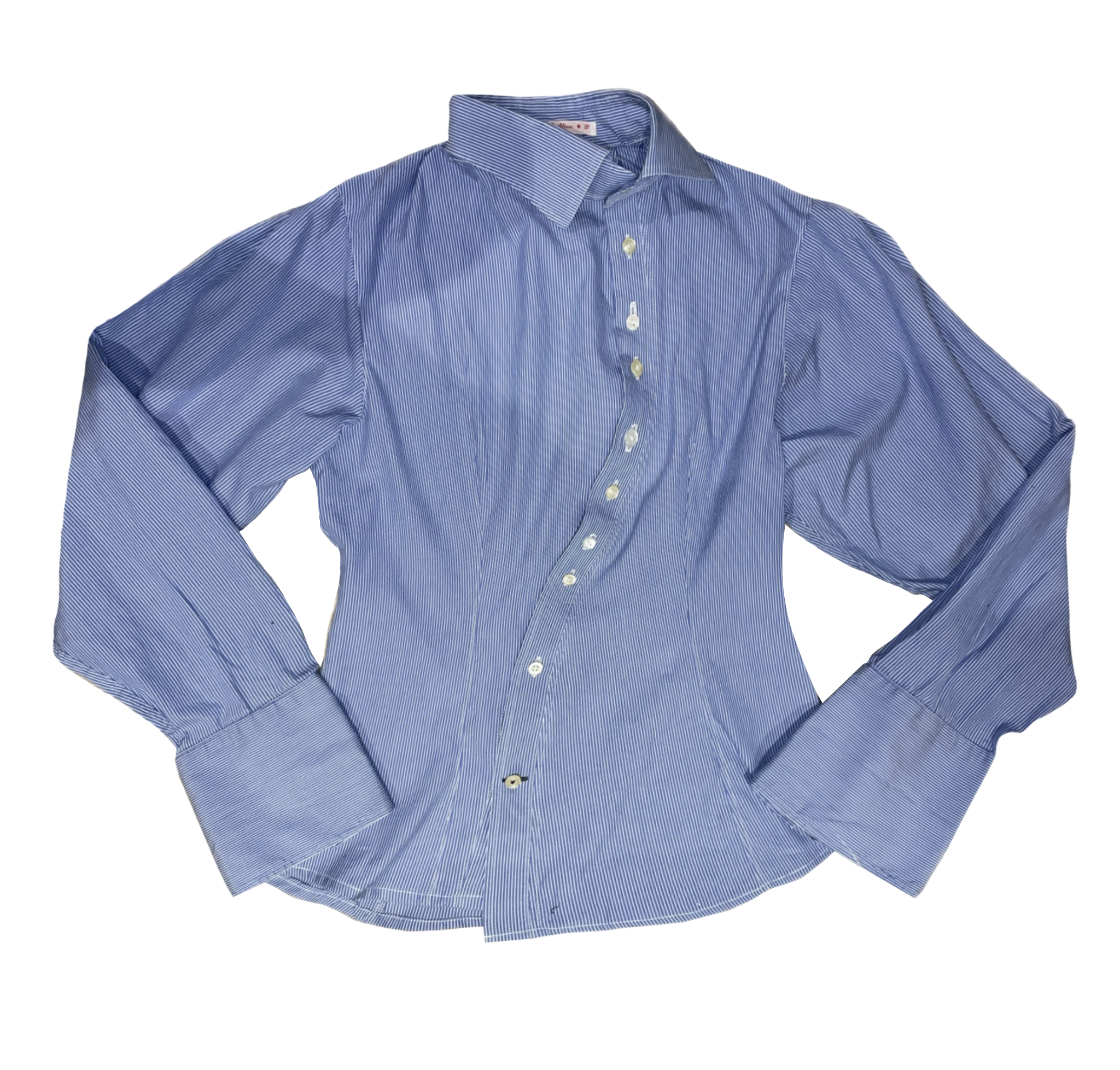 reworked stripe long sleeve shirt