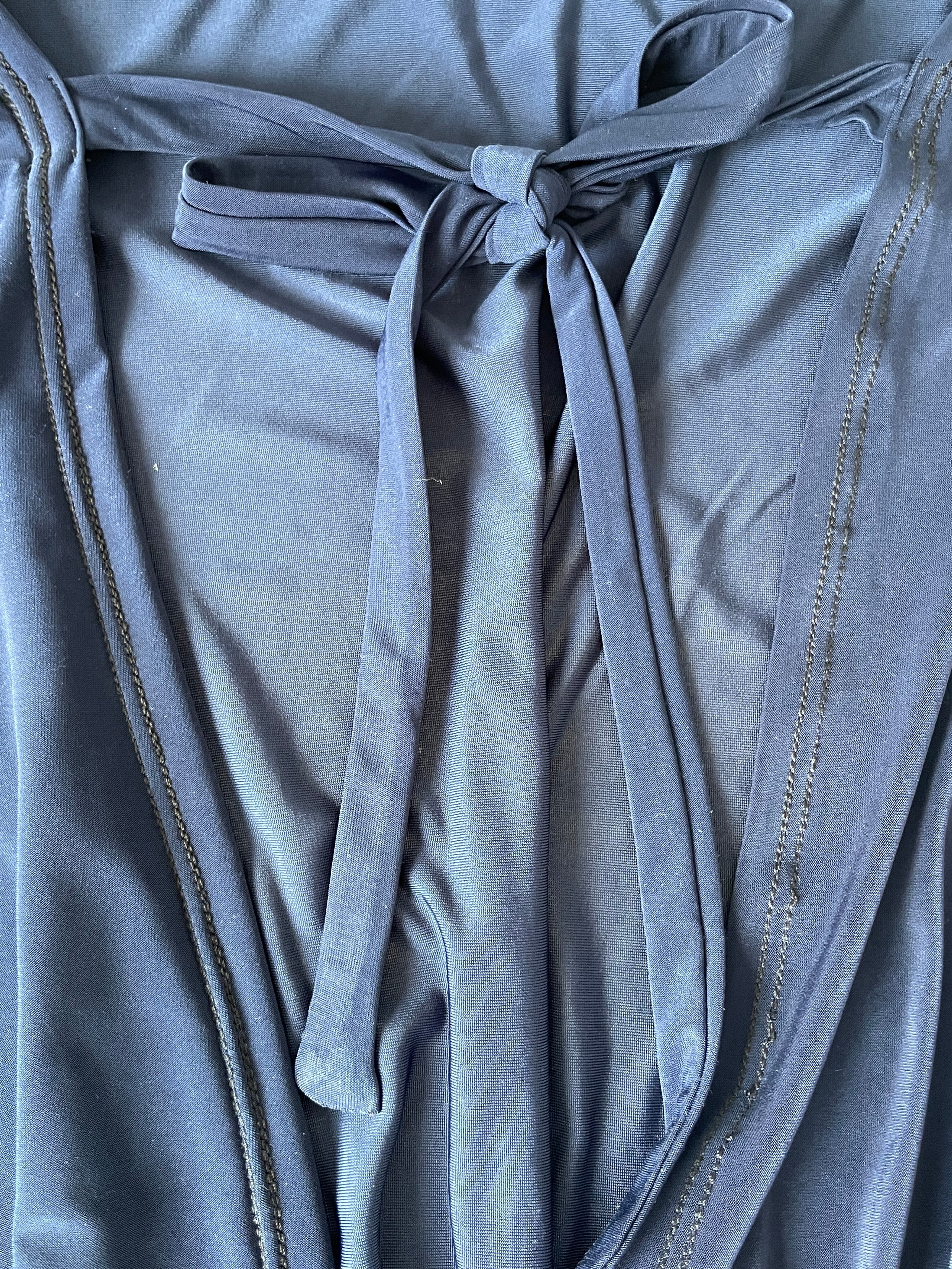 handmade slinky ruched batwing slouch multiwear top