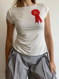 handmade 1st place graphic print baby tee