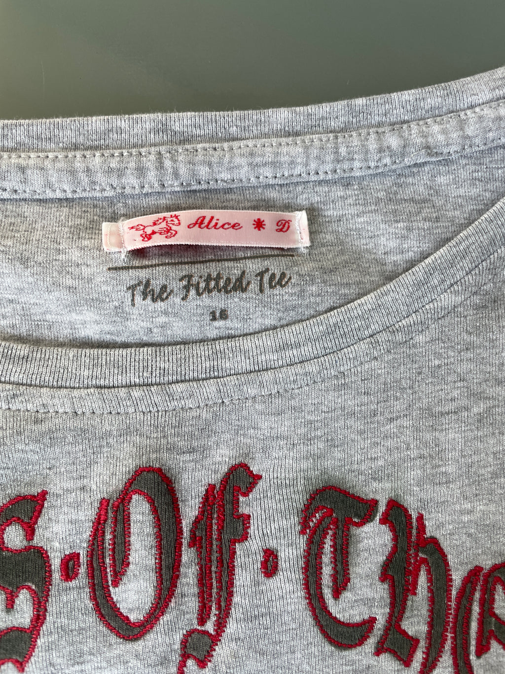 handmade all over graphic print stencil airbrush long sleeve