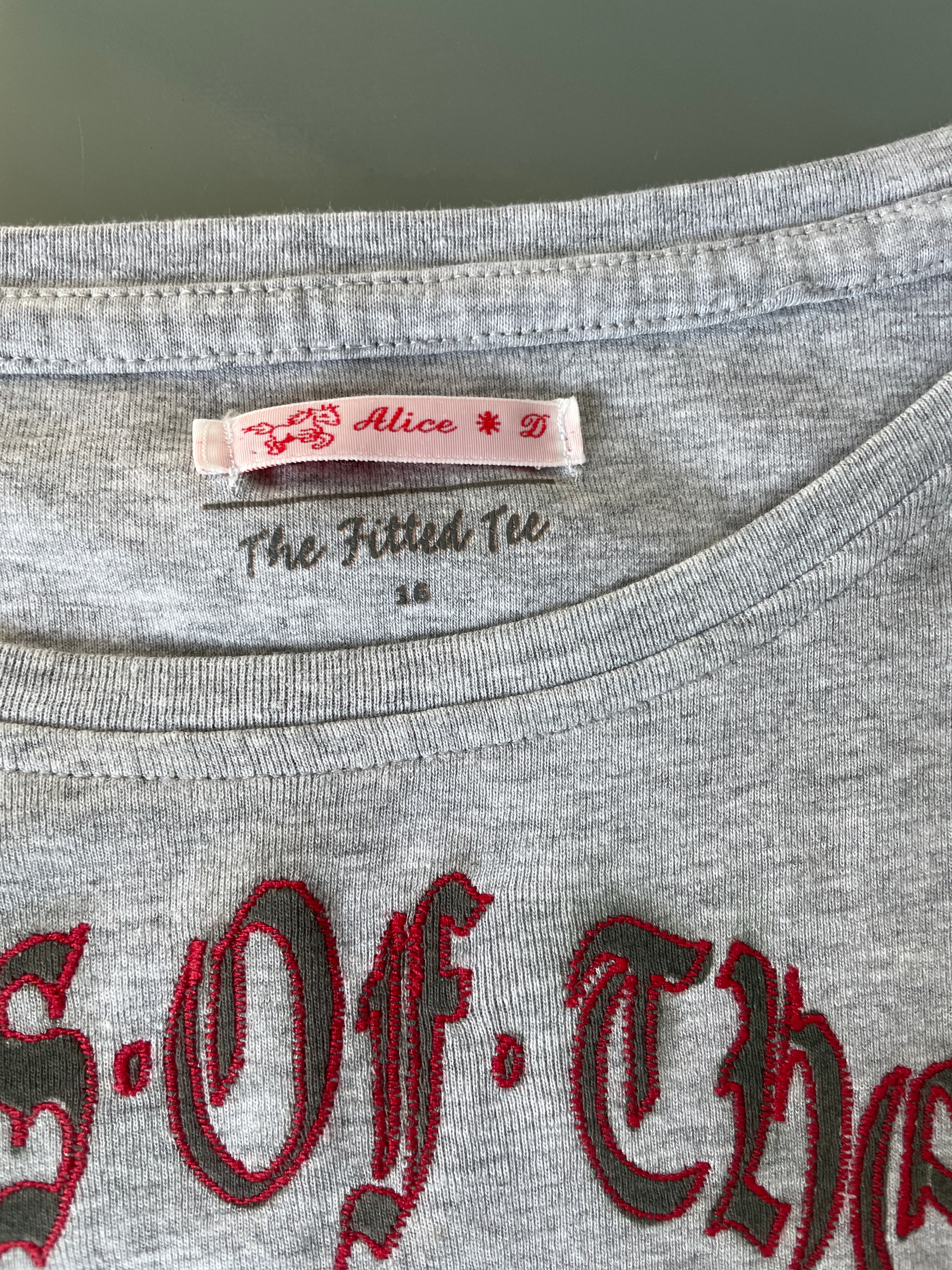 handmade all over graphic print stencil airbrush long sleeve