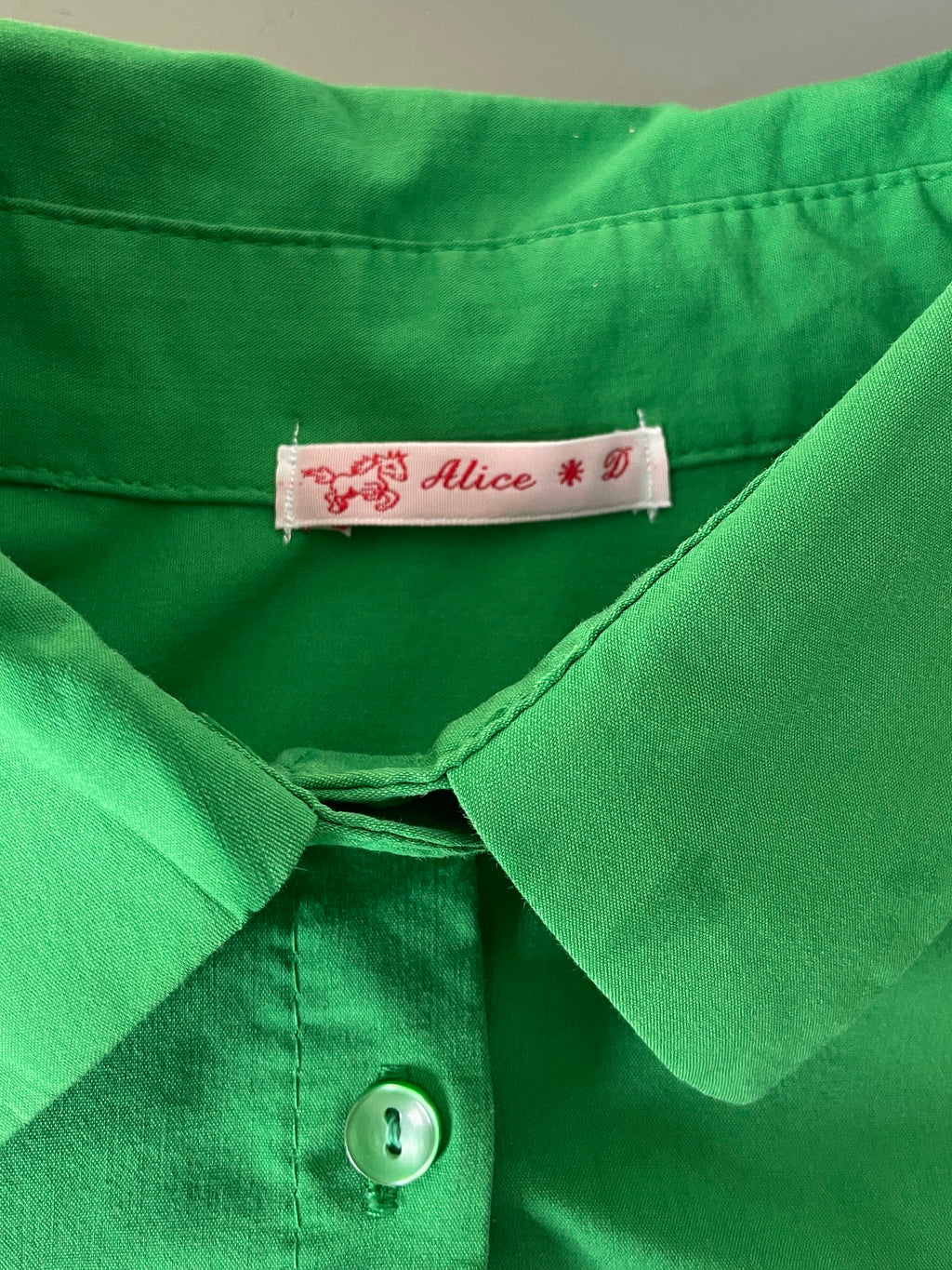 reworked airbrushed gothic slogan fitted shirt