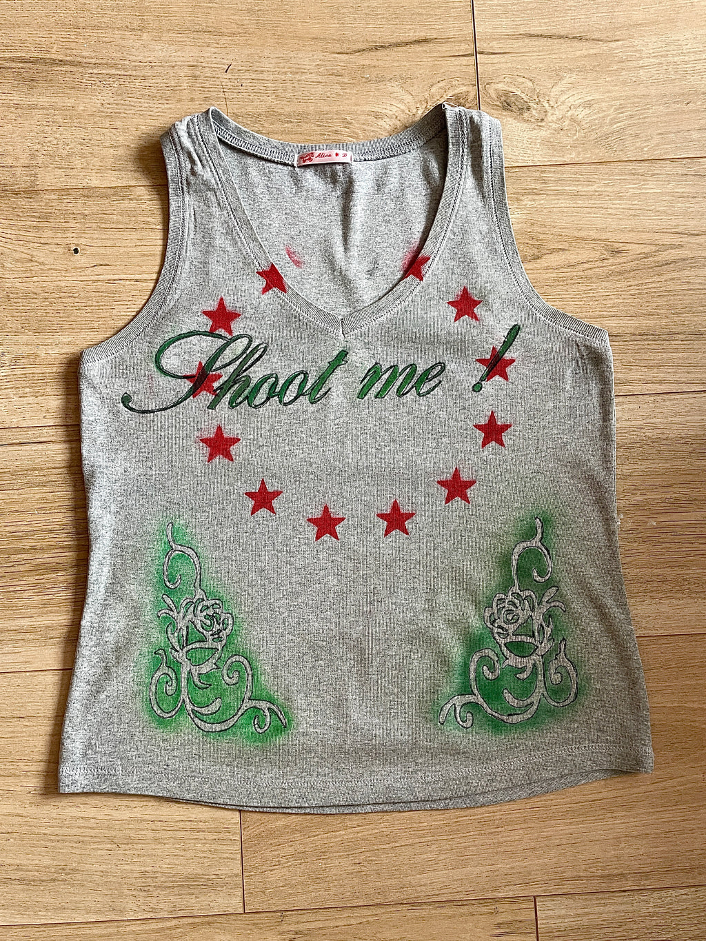 airbrush football baby tee #4