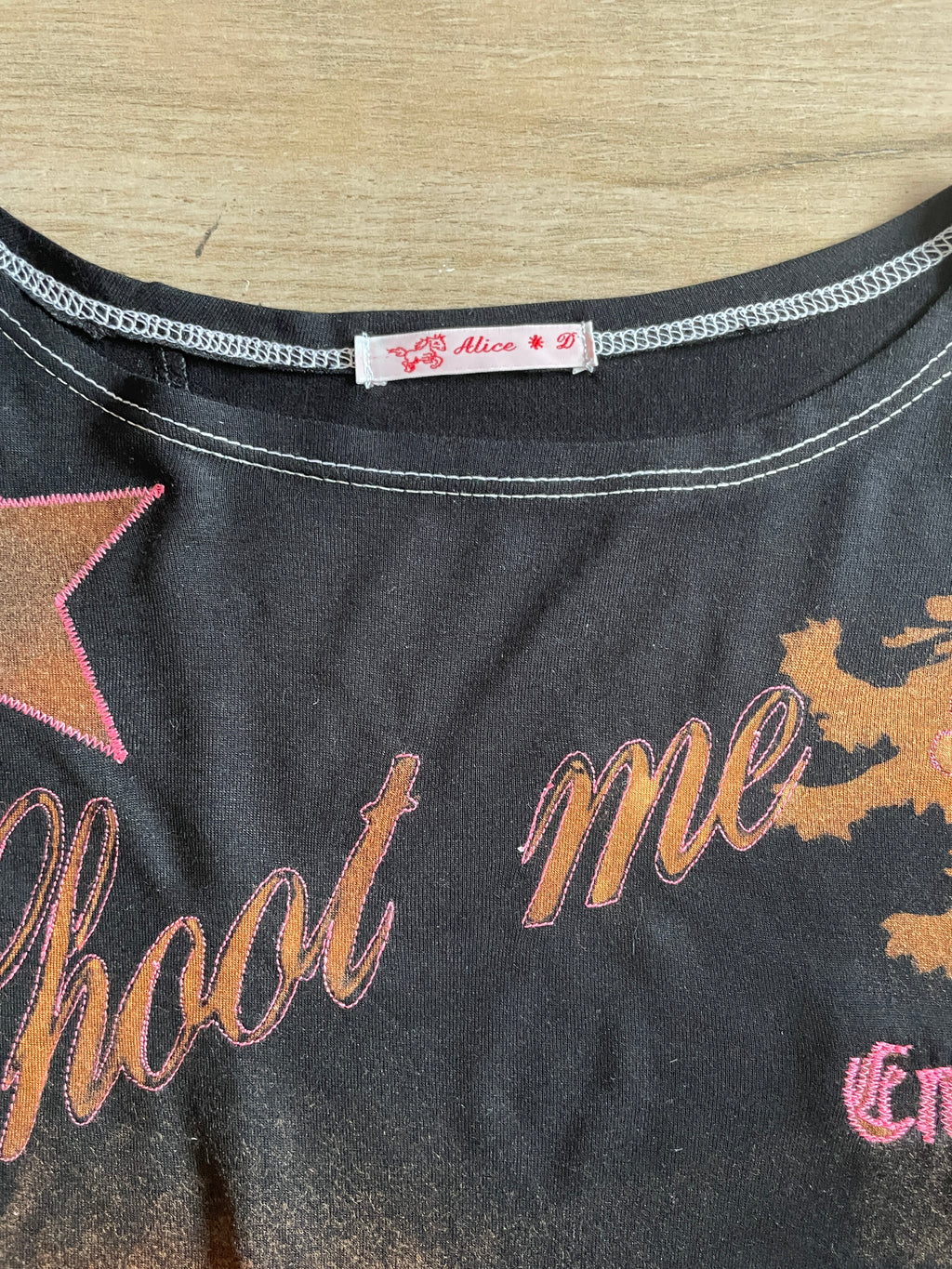 airbrush football baby tee #6