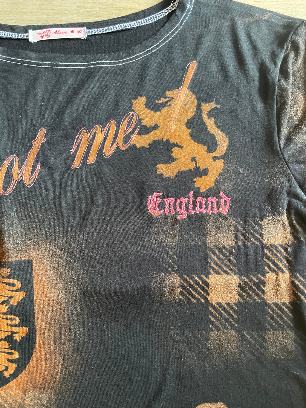 airbrush football baby tee #6