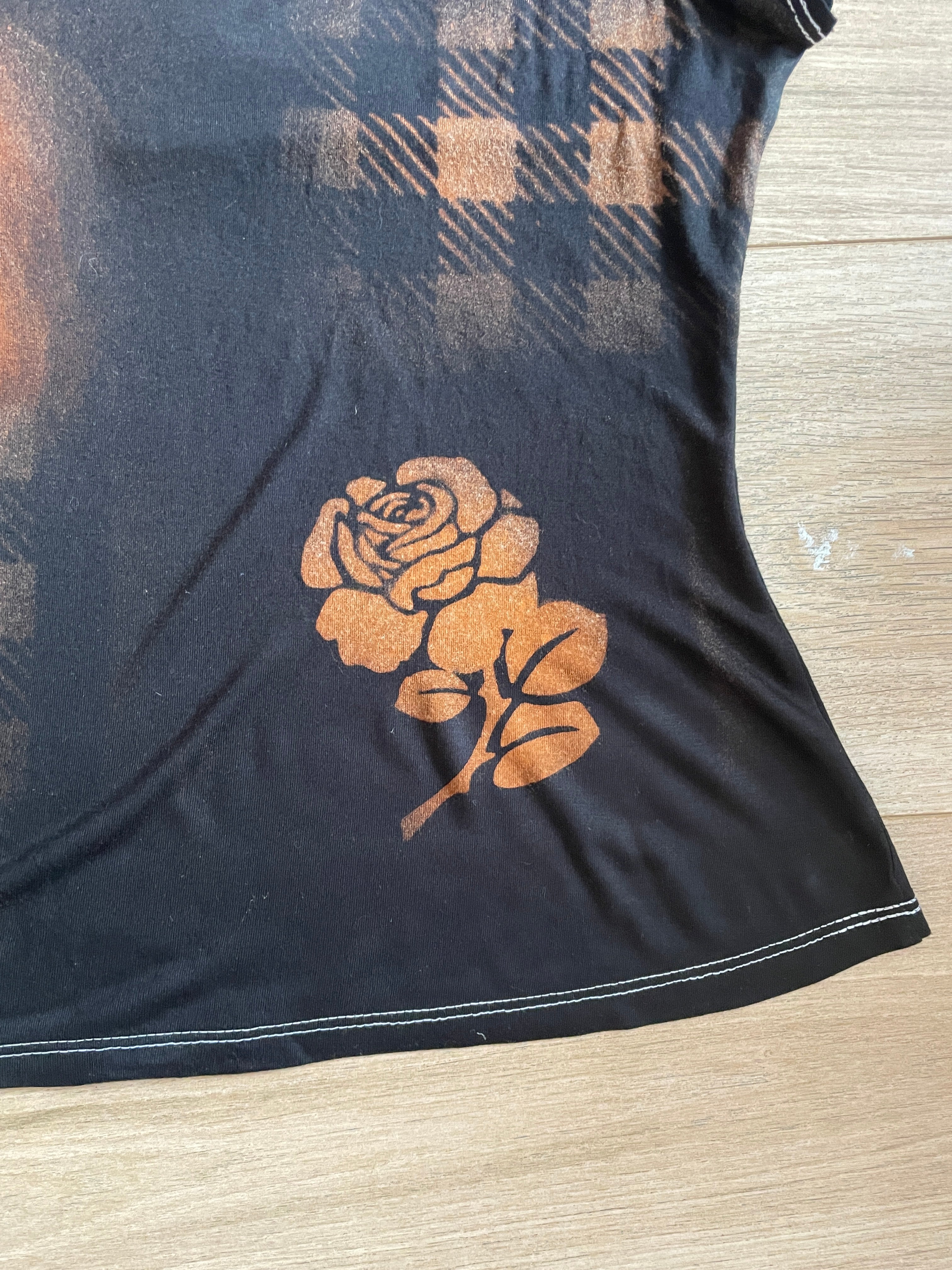 airbrush football baby tee #6