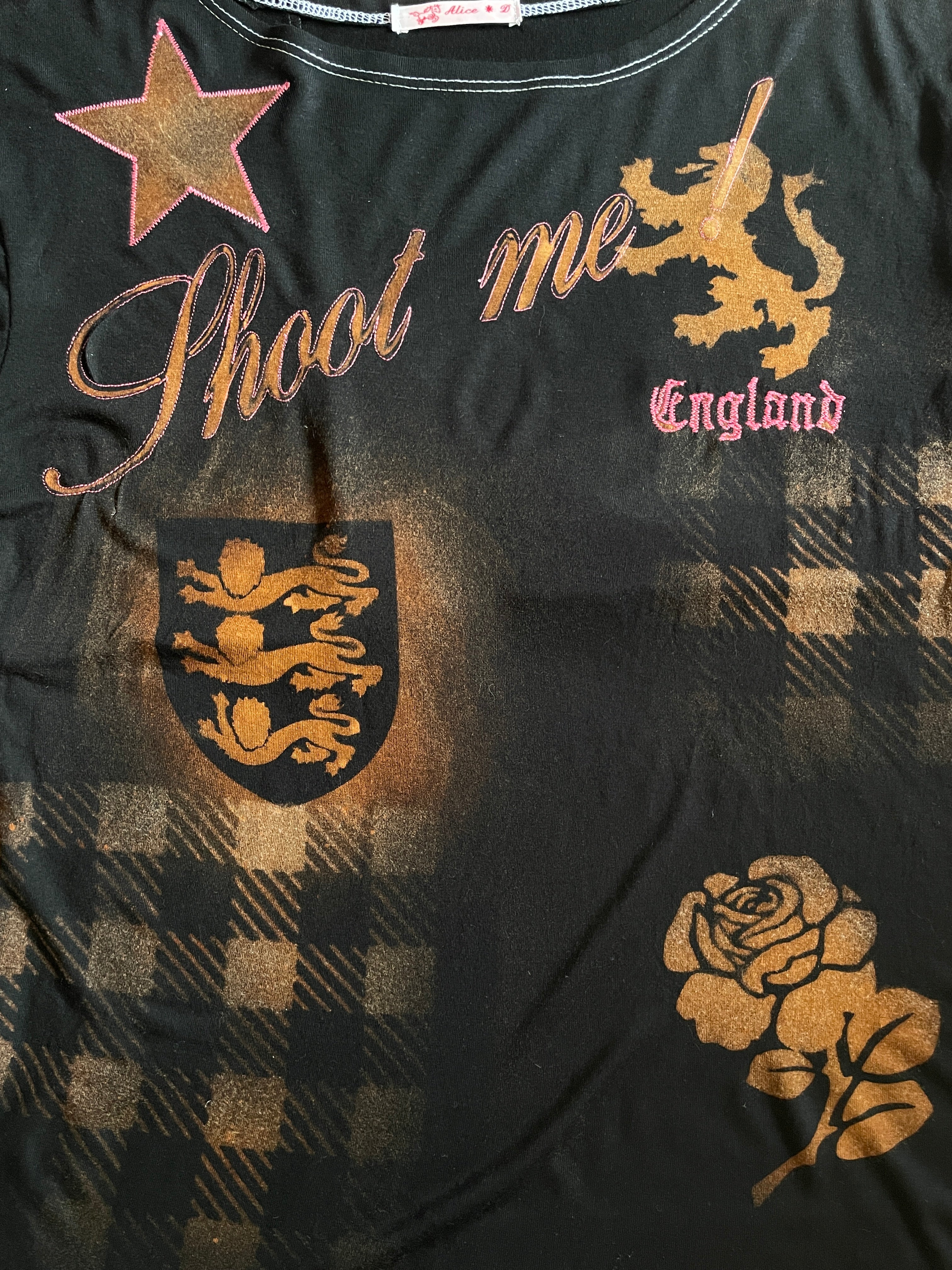 airbrush football baby tee #6