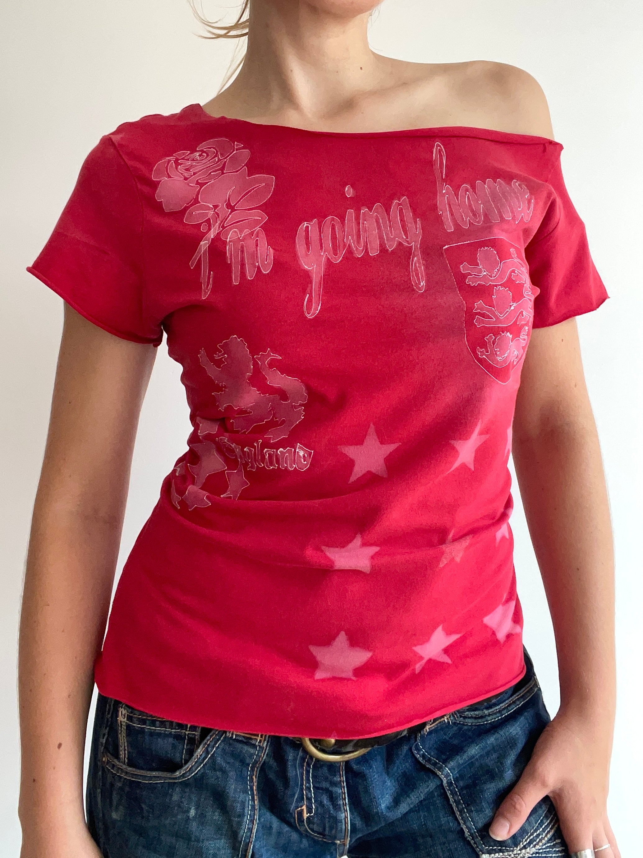 airbrush football baby tee #