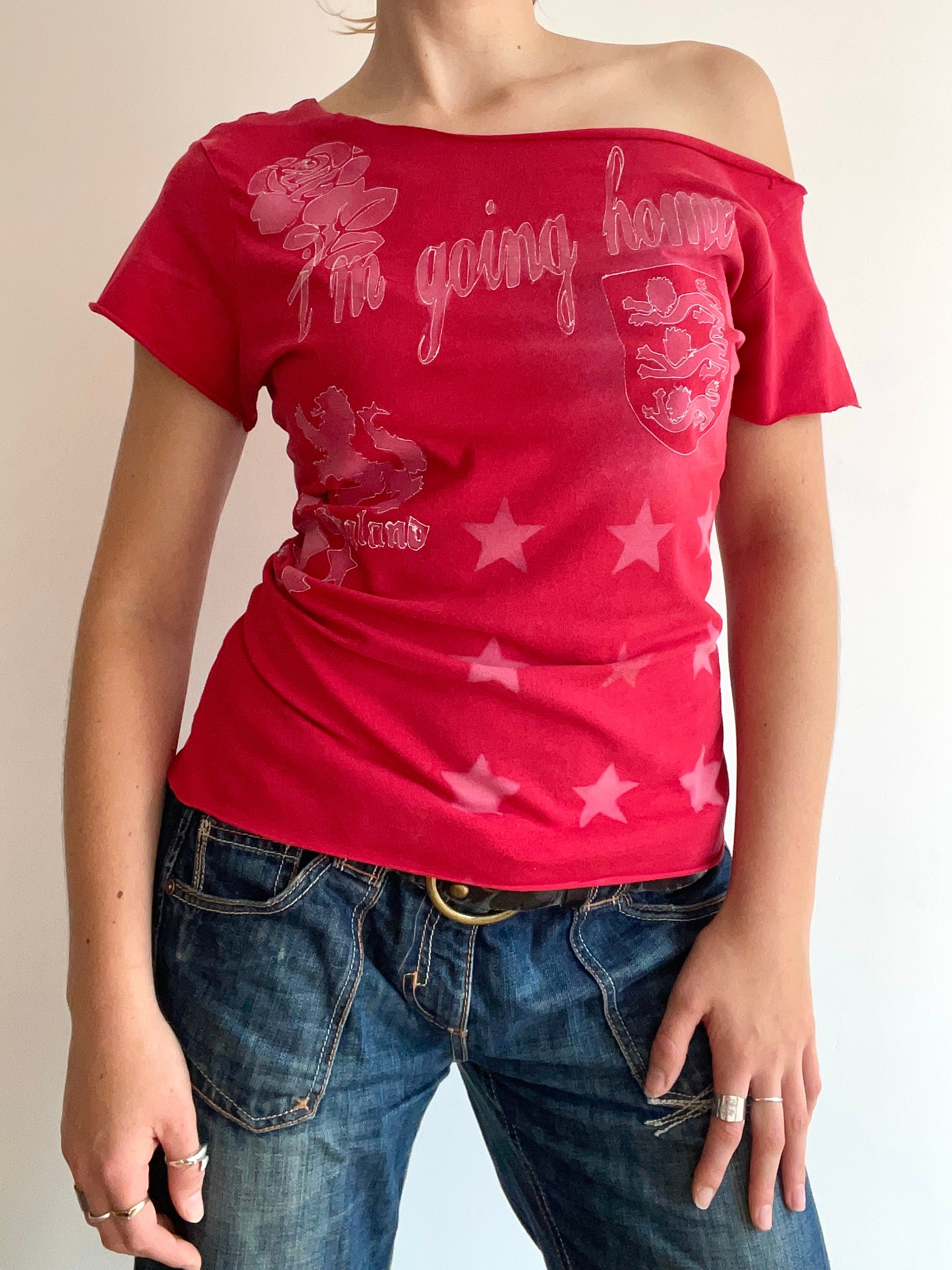 airbrush football baby tee #