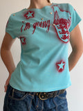 airbrush football baby tee #5